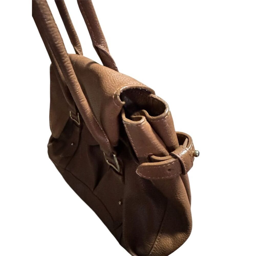 Radley London Large Brown Leather Shoulder Bag Women's Handbag - Picture 6 of 16